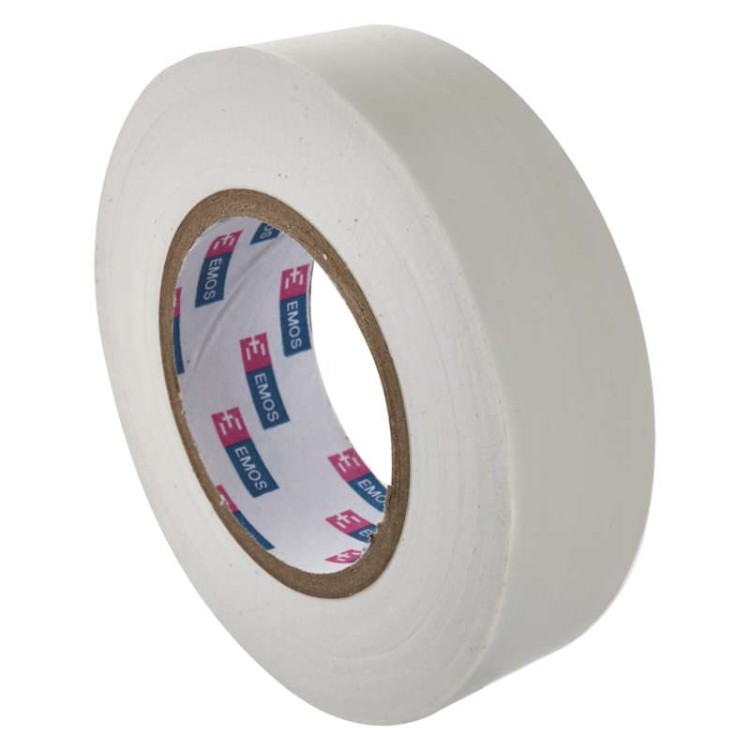 Taśma izolacyjna izolacja PVC 19mm / 20m biała F61921 Emos