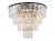 Lampa sufitowa CRISTAL BLACK L 7630 NOWODVORSKI Lighting 12xE14 nowoczesna lampa oświetleniowa plafon czarny metal kryształ Inspiracje Premium