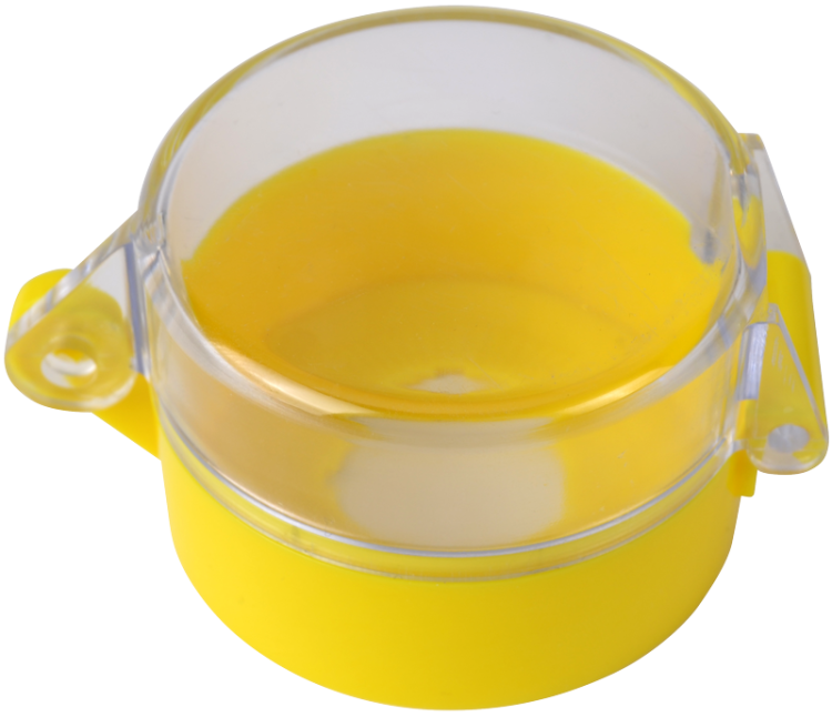 Pokrywa plombowana D=50mm/d=22mm; h=32mm; POLYCARBONATE NYG3-LCAP Tracon Electric