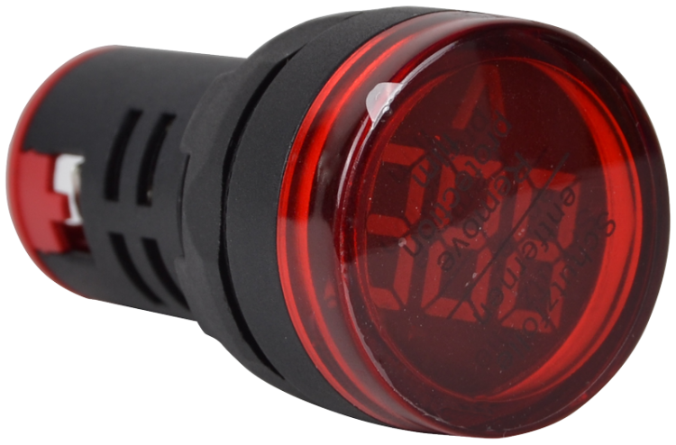 Miernik napięcia, sygnalizacja LED czerwona 24-500VAC, d=22mm NYG3-VR Tracon Electric