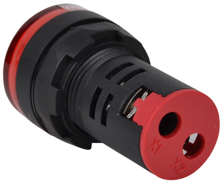 Miernik napięcia, sygnalizacja LED czerwona 24-500VAC, d=22mm NYG3-VR Tracon Electric