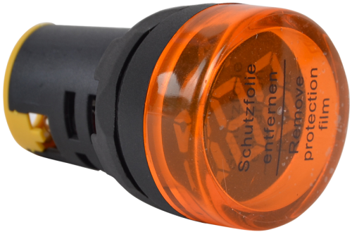 Miernik napięcia, sygnalizacja LED żółta 24-500VAC, d=22mm NYG3-VY Tracon Electric