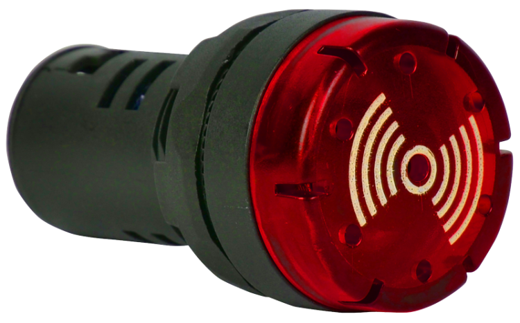 Sygnalizator dźwiękowy i optyczny AC230V NYG3-BFR230 Tracon Electric