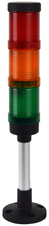 Słup sygnalizacyjny, kompletny, podstawa pionowa (z dźwiękie AC/DC24V, 3 R,Y,G, IP65, 80dB NYG3-50RYGM Tracon Electric