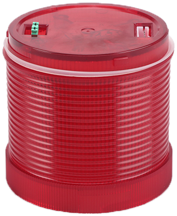 Element świetlny kolumny sygn., czerwone światło 230V AC, IP65 NYG3-70230R Tracon Electric