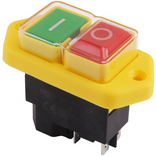 Przekaźnikowy wyłącznik bezp. 4PIN, 230VAC, 12A/AC3, IP54, 6,3×0,8 SSTM-04 Tracon Electric