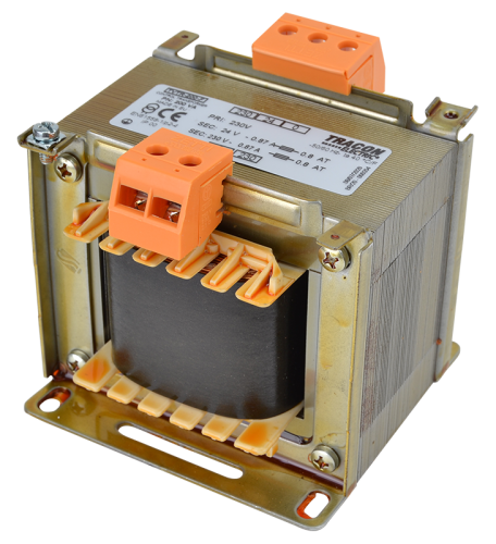 Zwykły transformator jednofazowy 230V / 24-230V max.250V A TVTR-250-F Tracon Electric