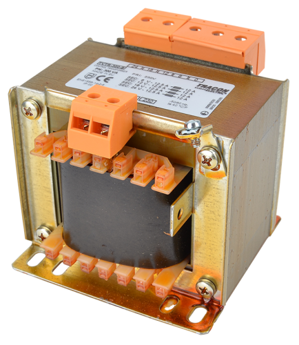 Zwykły transformator jednofazowy 230V / 6-12-18-24V, max.300VA TVTR-300-B Tracon Electric