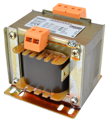 Zwykły transformator jednofazowy 230V / 12-24-42V, max.300 VA TVTR-300-C Tracon Electric
