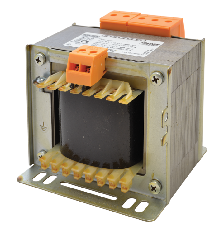 Zwykły transformator jednofazowy 230V / 24-42-110V, max.400VA TVTR-400-D Tracon Electric