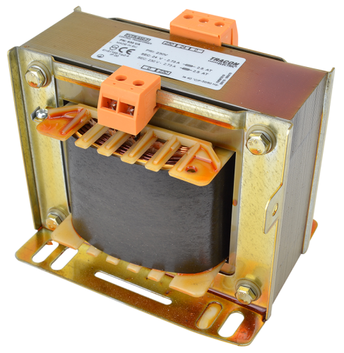 Zwykły transformator jednofazowy 230V / 24-230V, max.630VA TVTR-630-F Tracon Electric