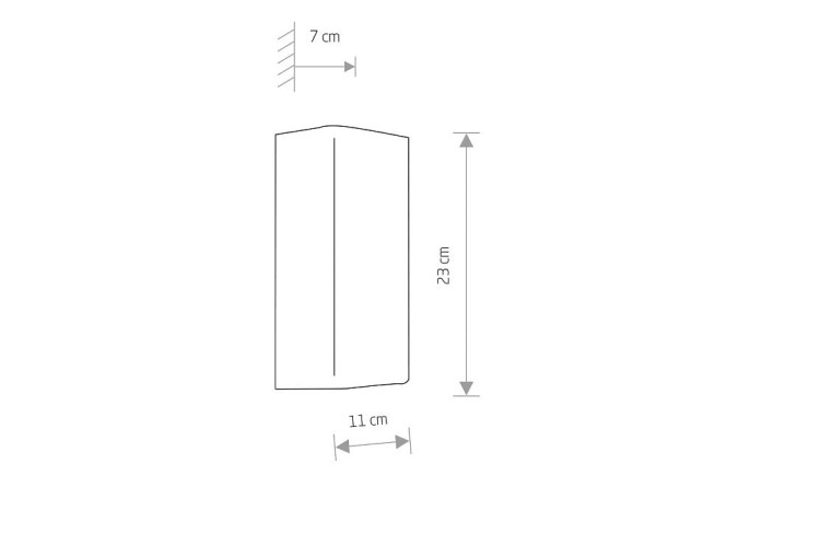 Lampa ścienna Loft BERGEN WHITE 9706 NOWODVORSKI Lighting 2xGU10 nowoczesna lampa oświetleniowa kinkiet Industrialny biały metal podwójny Inspiracje Premium