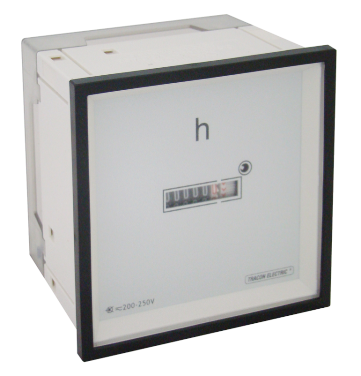Modułowy licznik czasu pracy 96×96mm, 24V AC ISZ96-24 Tracon Electric