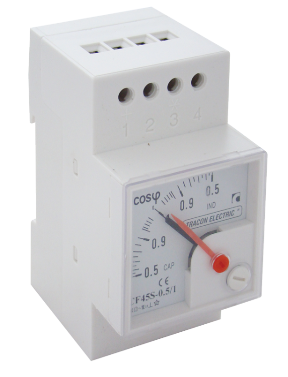 Modułowy miernik współczynnika mocy 230V/5A CF45S-0,5/1 Tracon Electric