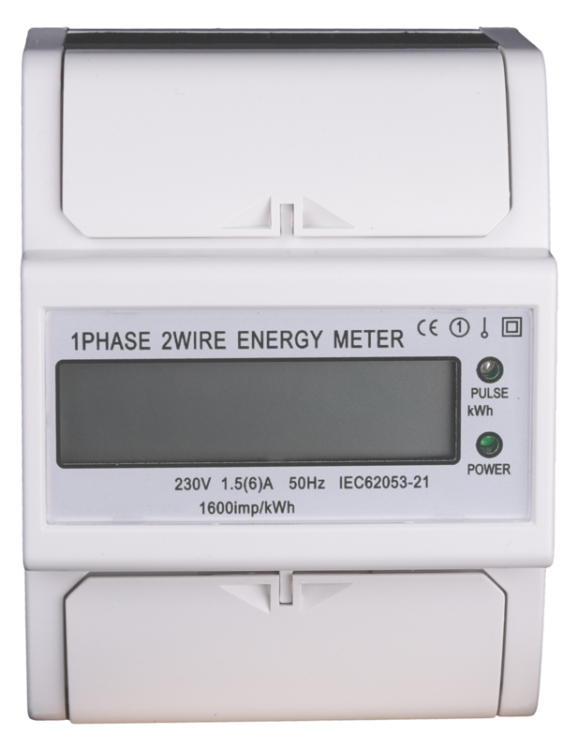 Jednofazowy licznik energii LCD do przekładnika prądowego 230V / 5 A Pd=1W TVO-F1-CT Tracon Electric
