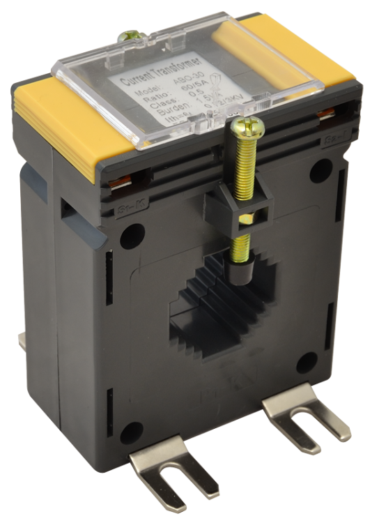 Przekładnik prądowy na szynę 30mm, klasa 1 75A/5A, 2,5VA, Po:0,5 AV3075SH Tracon Electric