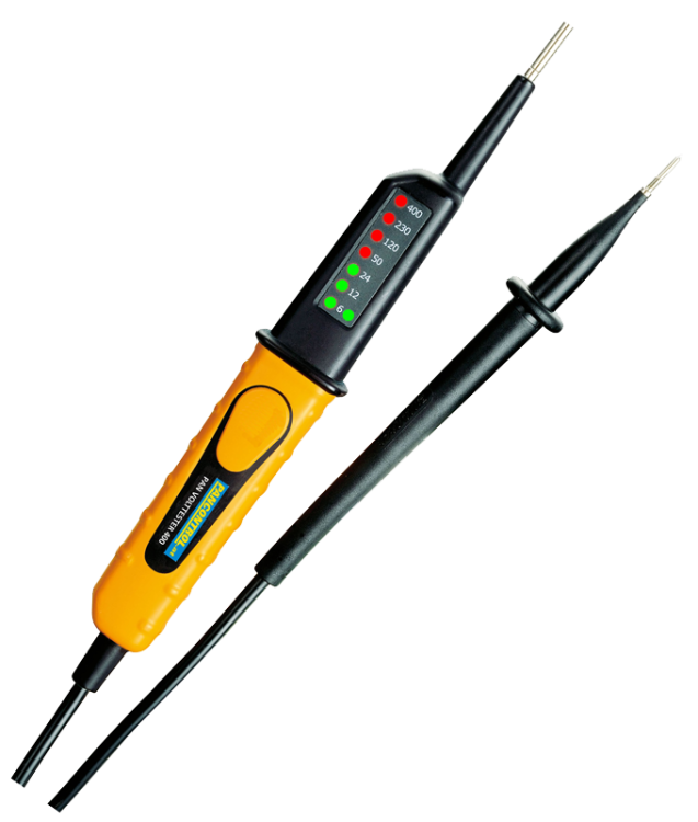 Miernik napięcia 2 polowy wyśw. LED 6 ‐ 400V AC/DC PANVOLTTESTER400 Tracon Electric