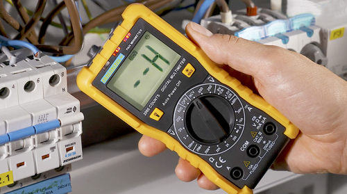 Kompaktowy multimetr cyfrowy DCV, ACV, DCA, OHM, dioda, NCV PANMINIMETER Tracon Electric