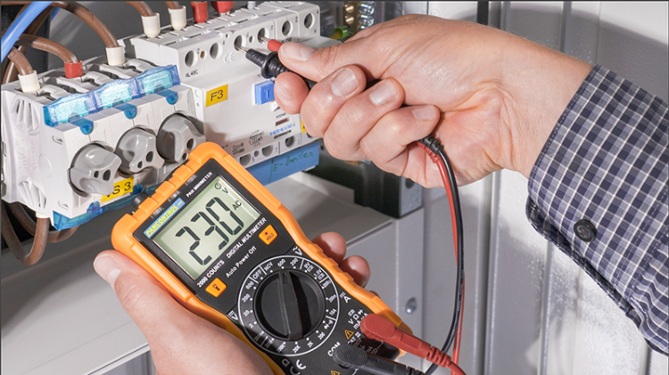 Kompaktowy multimetr cyfrowy DCV, ACV, DCA, OHM, dioda, NCV PANMINIMETER Tracon Electric