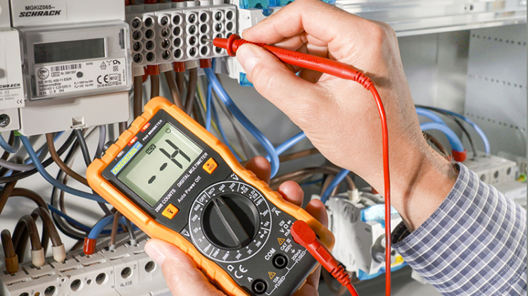 Kompaktowy multimetr cyfrowy DCV, ACV, DCA, OHM, dioda, NCV PANMINIMETER Tracon Electric