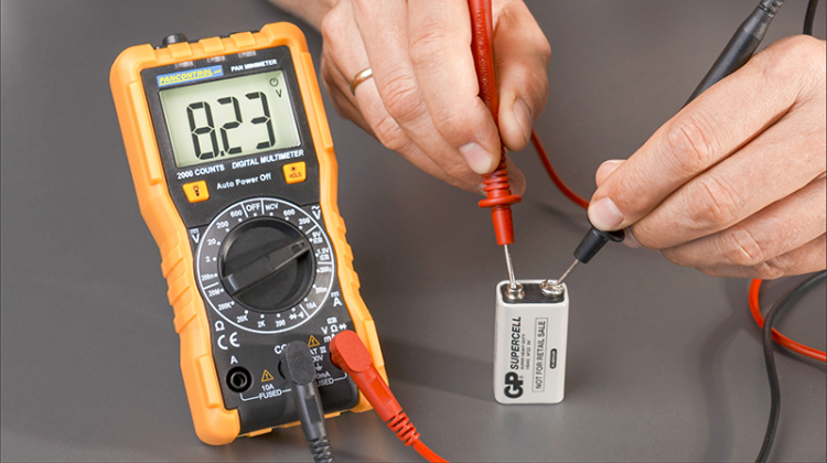 Kompaktowy multimetr cyfrowy DCV, ACV, DCA, OHM, dioda, NCV PANMINIMETER Tracon Electric