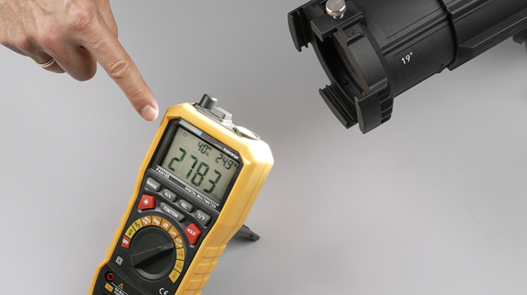 Multimetr cyfrowy - multisensor C, Term, Humidity, dB, Hz,Lux, PAN185 Tracon Electric