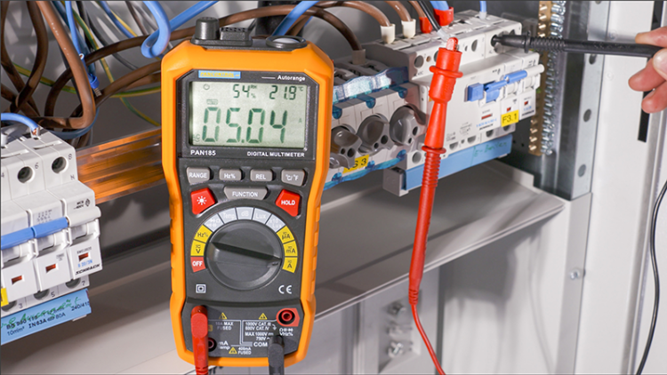 Multimetr cyfrowy - multisensor C, Term, Humidity, dB, Hz,Lux, PAN185 Tracon Electric