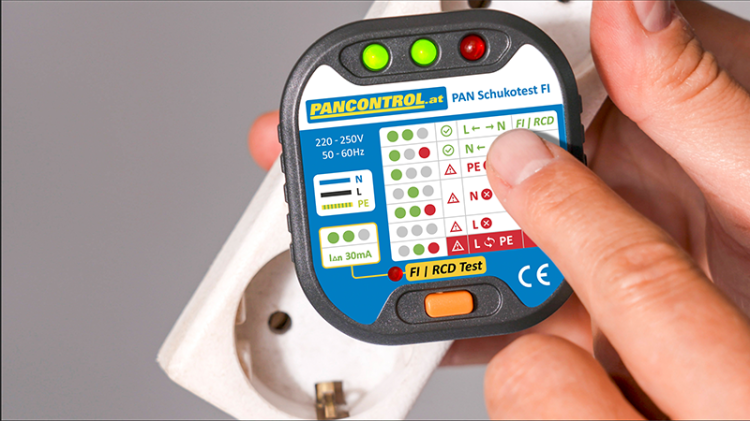 Tester gniazd elektrycznych CATII-600V PANSCHUKOTESTFI Tracon Electric