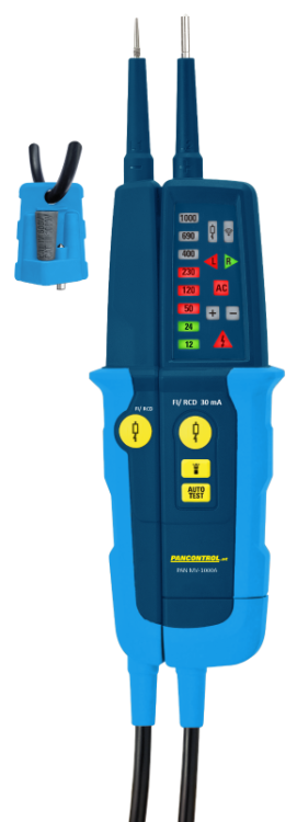 Tester napięcia i ciągłości z sygnalizacją LED 12-1000V AC/DC PANMV-1000A Tracon Electric