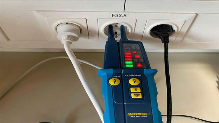Tester napięcia i ciągłości z sygnalizacją LED 12-1000V AC/DC PANMV-1000A Tracon Electric