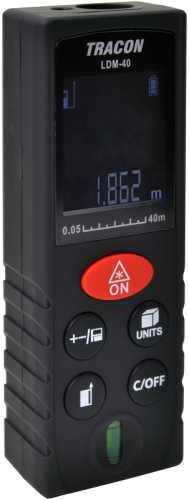Dalmierz laserowy max. 40m LDM40 Tracon Electric
