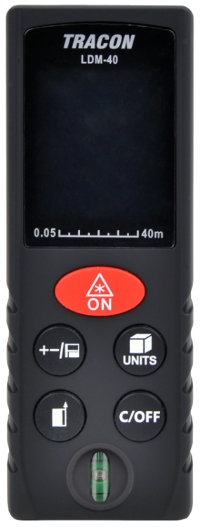 Dalmierz laserowy max. 40m LDM40 Tracon Electric
