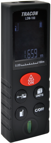 Dalmierz laserowy max. 100m LDM100 Tracon Electric