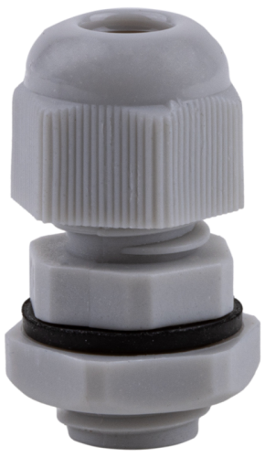 Dławik kablowy z nakrętką, plastik IP66, 4.5-7mm PG-9 Tracon Electric