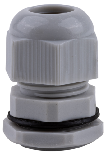 Dławik kablowy z nakrętką, plastik IP66, 9-13mm PG-13,5 Tracon Electric