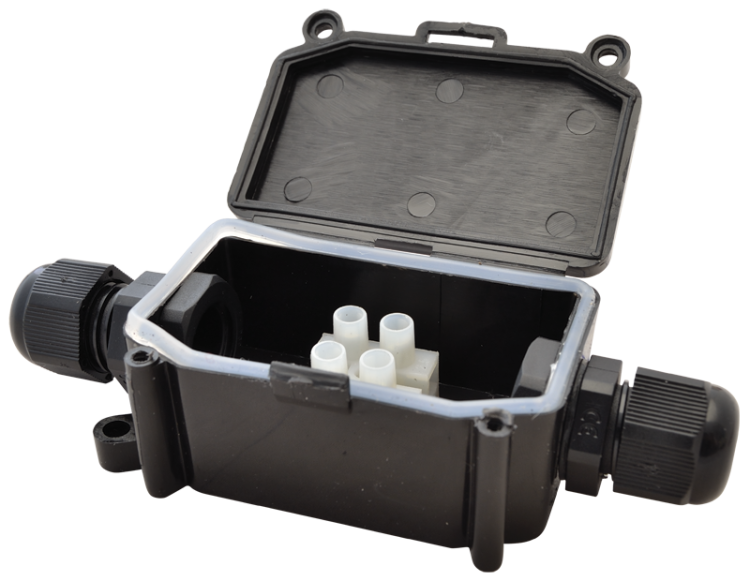 Hermetyczne złącze kablowe w puszce 3×2,5 mm2, IP68, PA6.6 CSTBOX Tracon Electric