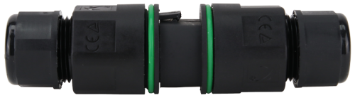 Hermetyczne złącze kablowe z dławikami, z szybkozłączką 3×1-3×2.5 mm2, IP68, PA6.6, 3P, 250VAC, 16A CST25F Tracon Electric