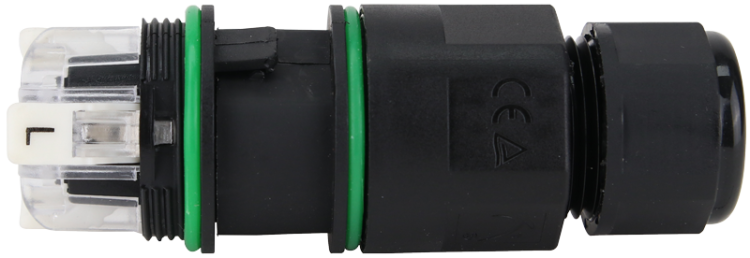 Hermetyczne złącze kablowe z dławikami, z szybkozłączką 3×1-3×2.5 mm2, IP68, PA6.6, 3P, 250VAC, 16A CST25F Tracon Electric