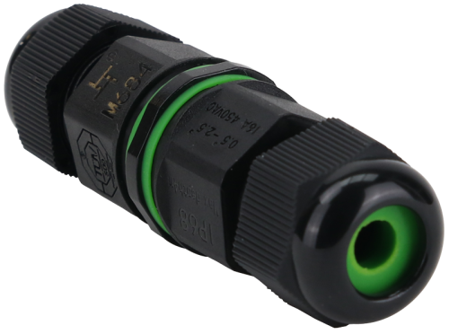 Hermetyczne złącze kablowe z dławikami 0.5-1.5 mm2, IP68, PA6.6, 3P, 450VAC, 16A CST15B Tracon Electric