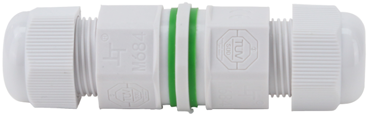 Hermetyczne złącze kablowe z dławikami 0.5-1.5 mm2, IP68, PA6.6, 3P, 450VAC, 16A CST15W Tracon Electric