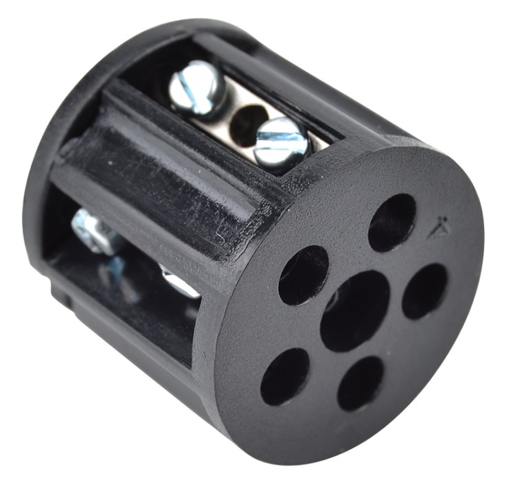 Hermetyczne złącze kablowe z dławikami, kształt Y 0.5-4 mm2, IP68, PC+PA6.6, 5P, 450VAC, 24A CST4-Y Tracon Electric