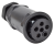 Hermetyczne złącze kablowe z dławikami, kształt Y 0.5-4 mm2, IP68, PC+PA6.6, 5P, 450VAC, 24A CST4-Y Tracon Electric