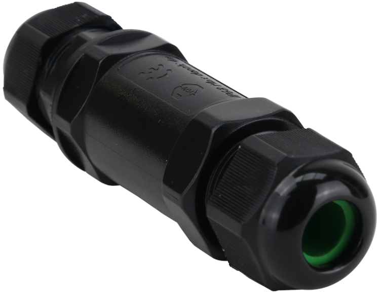 Hermetyczne złącze kablowe z dławikami 0.5-4 mm2, IP68, PC+PA6.6, 5P, 450VAC, 24A CST4 Tracon Electric