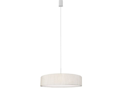 Lampa sufitowa wisząca Loft TURDA WHITE III ZWIS 8945 NOWODVORSKI Lighting 3xE27 nowoczesna oświetleniowa sufitowa zwis Industrialna abażur biały biała metal Inspiracje Premium