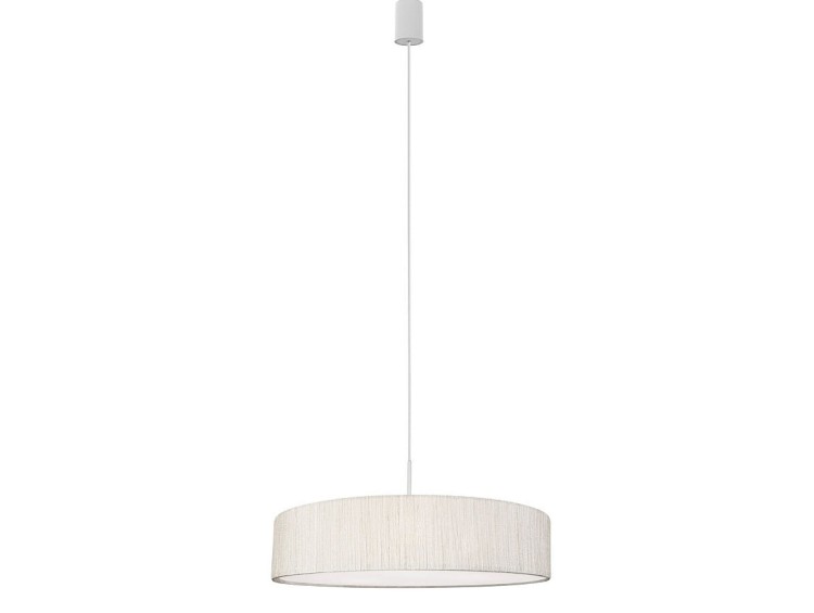 Lampa sufitowa wisząca Loft TURDA WHITE III ZWIS 8945 NOWODVORSKI Lighting 3xE27 nowoczesna oświetleniowa sufitowa zwis Industrialna abażur biały biała metal Inspiracje Premium