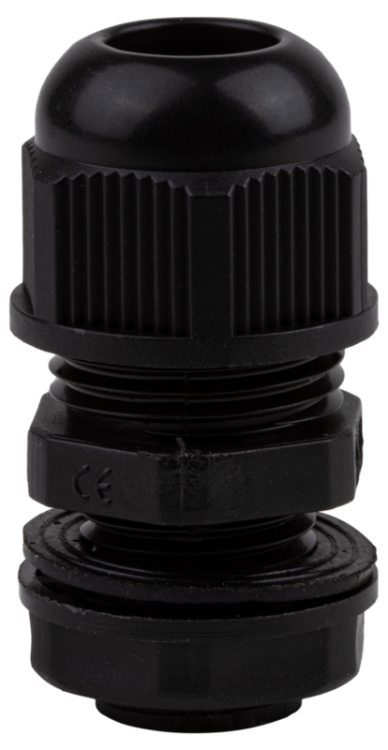 Dławik metryczny, czarny IP66, 6.5-14mm MG-20F Tracon Electric