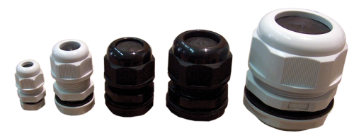 Dławik metryczny, czarny IP66, 21-30mm MG-40F Tracon Electric