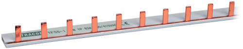 Listwa połączeniowa - bolcowa max.63A, 230/400VAC,1P, 56modul, 1m TFSS-1 Tracon Electric