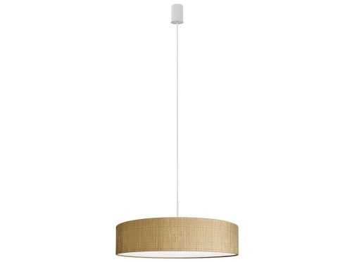 Lampa sufitowa wisząca Loft TURDA GOLD IV 8950 NOWODVORSKI Lighting 3xE27 nowoczesna oświetleniowa zwis Industrialna abażur złoty biały złota biała metal Inspiracje Premium