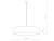 Lampa sufitowa wisząca Loft TURDA GOLD IV 8950 NOWODVORSKI Lighting 3xE27 nowoczesna oświetleniowa zwis Industrialna abażur złoty biały złota biała metal Inspiracje Premium
